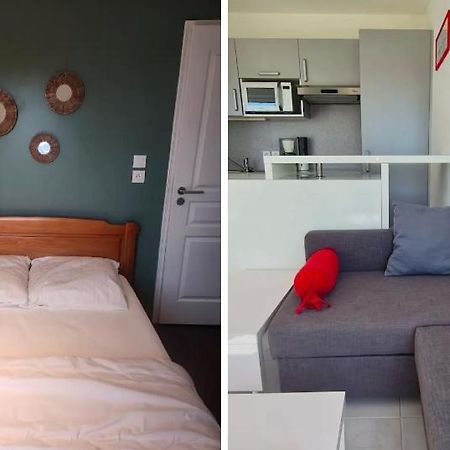 Appartement Devant La Plage Avec Piscine 콩카르노 외부 사진